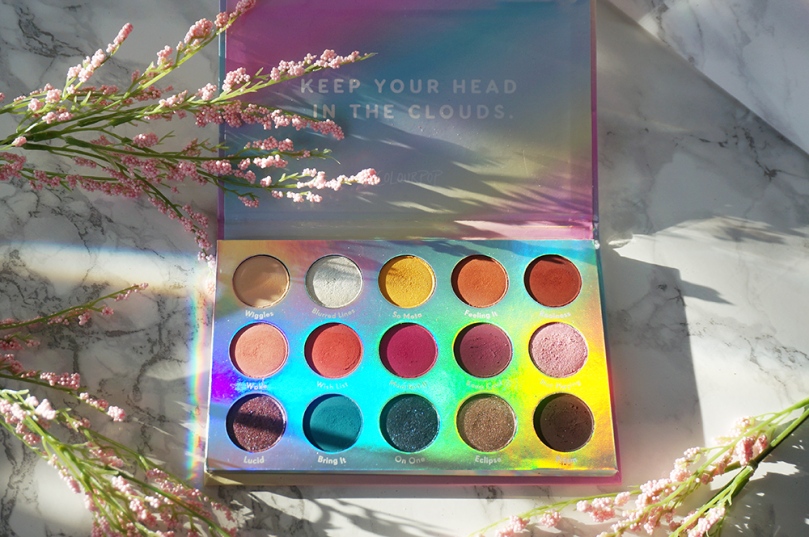 ColourPop Chasing Rainbows Palette packaging